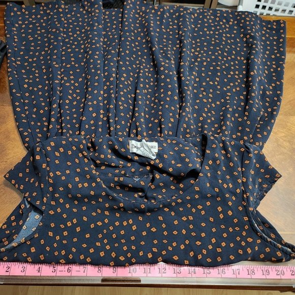 Danny and Nicole Dress Womens 16 Blue Skater A Line Career Work Cap Sleeve - Picture 10 of 10